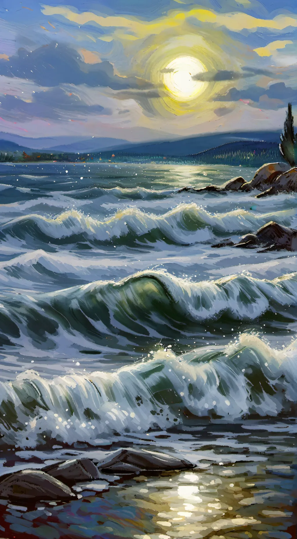 ai character: countryball background