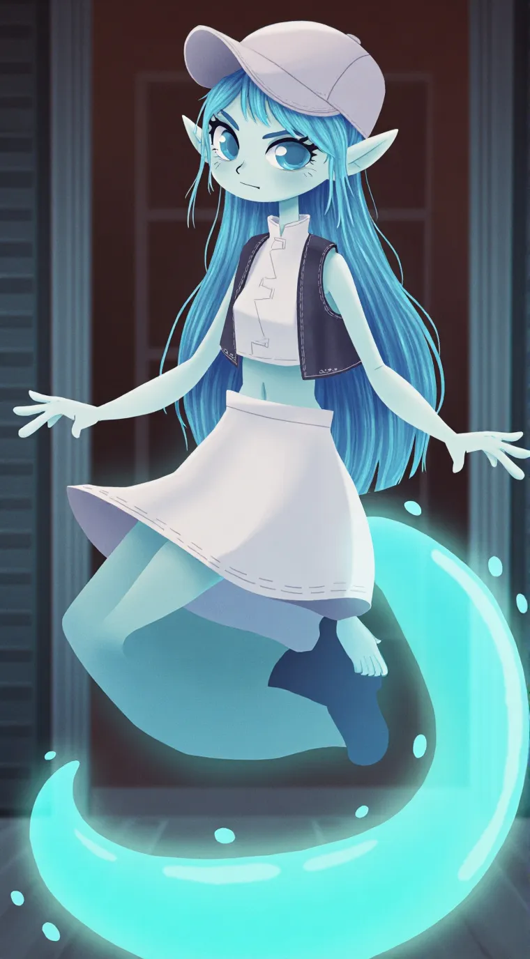 ai character: Connie  background