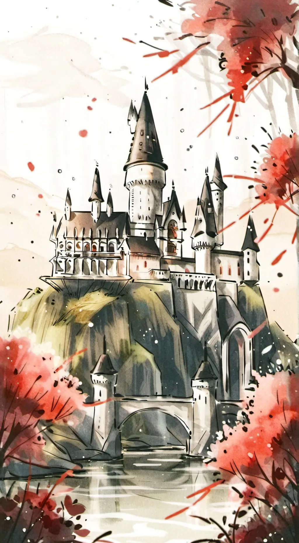 ai character: 𓅓Hogwarts𓅓 background