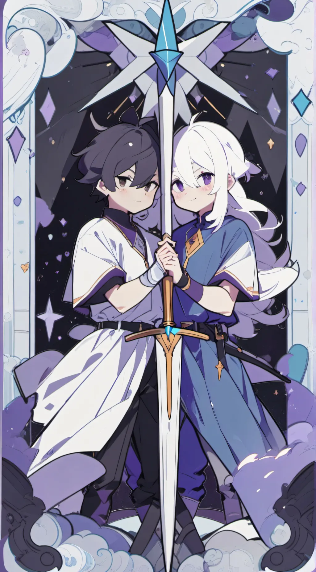 ai character: bully trio!! background