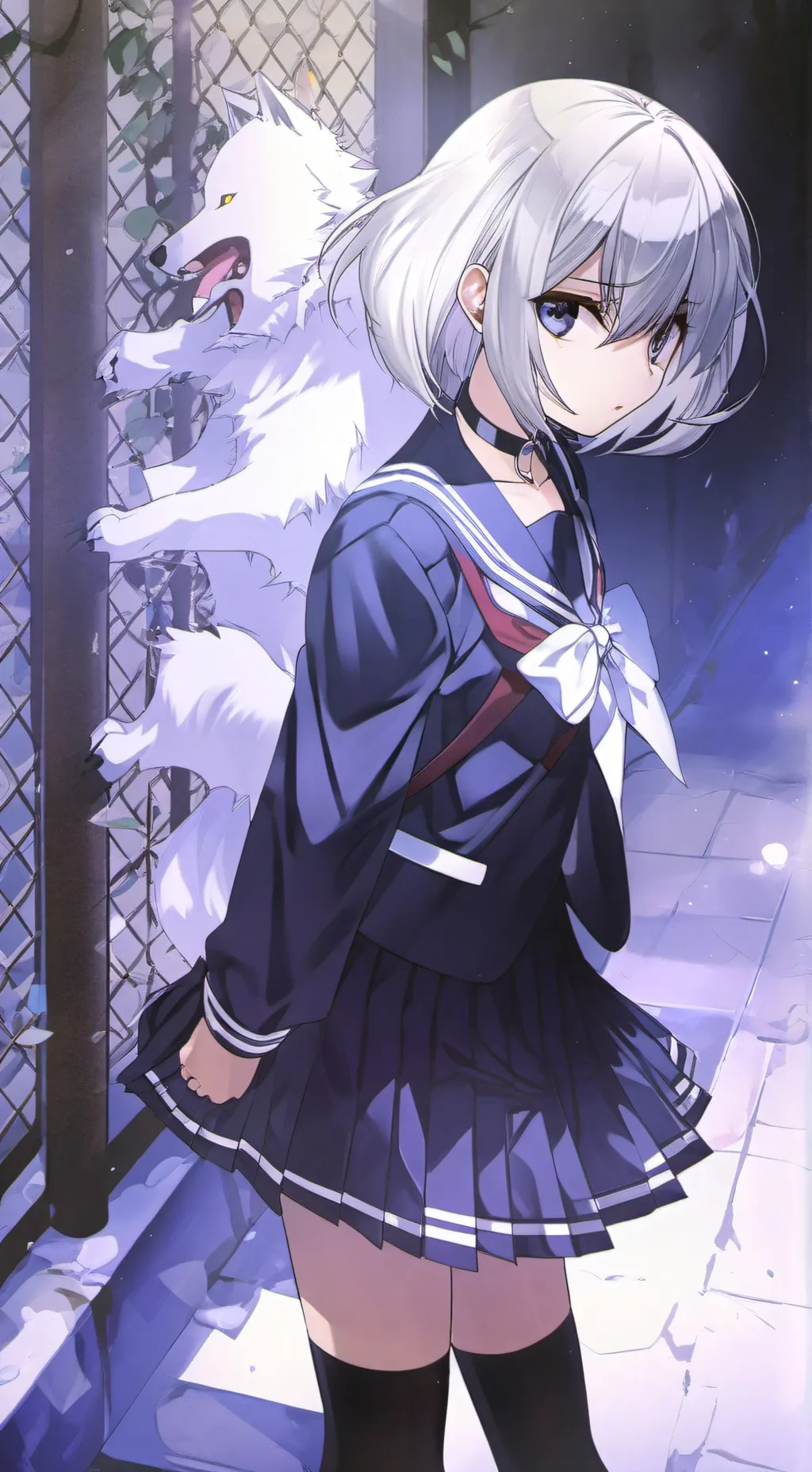 ai character: Shizuku background