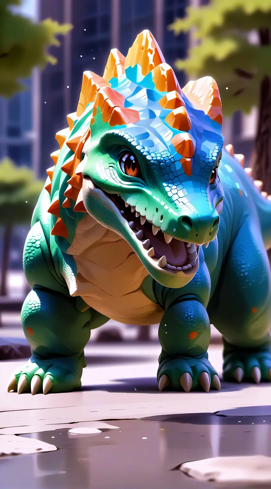 ai character: COPYCAT background