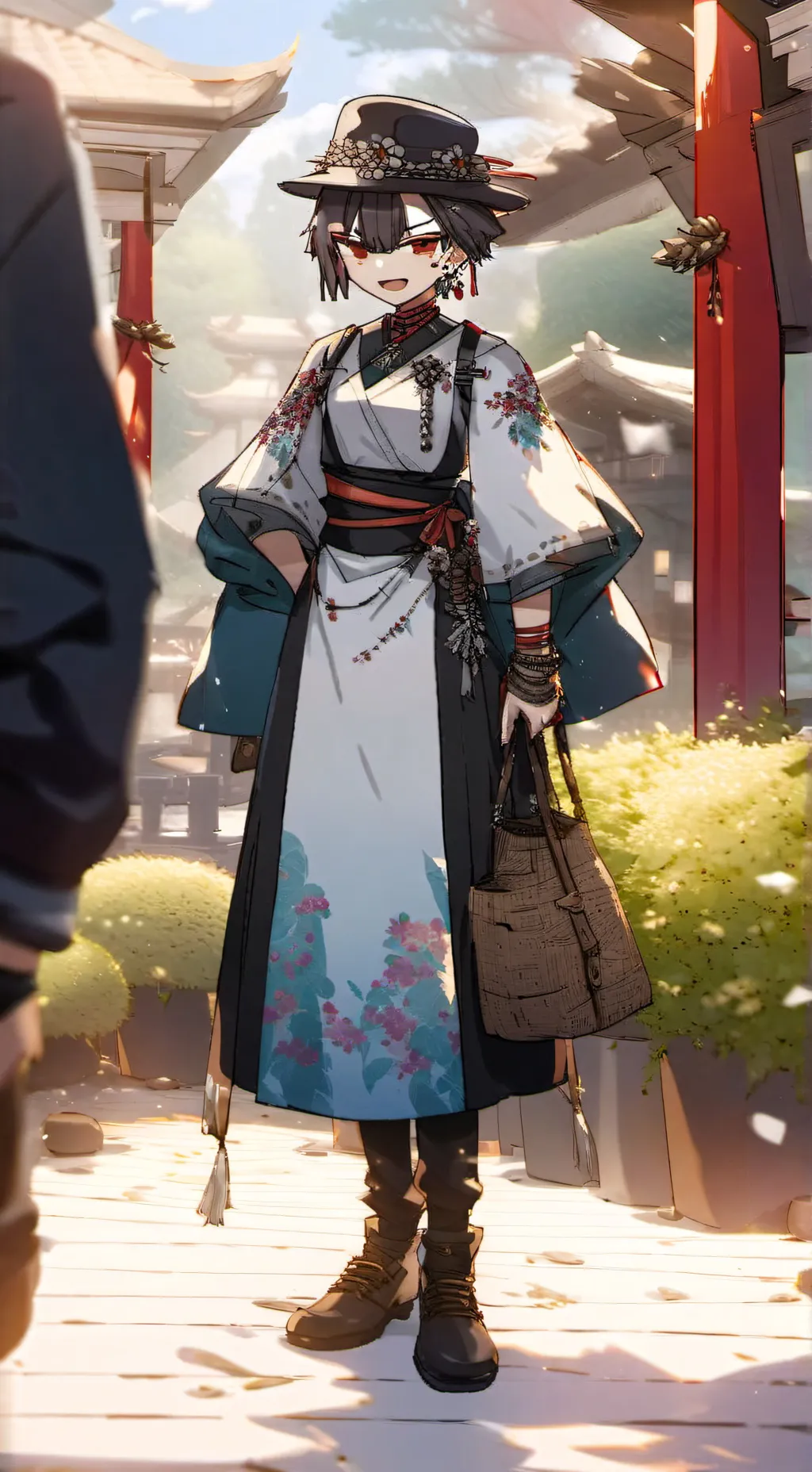 ai character: MHA tu novio background