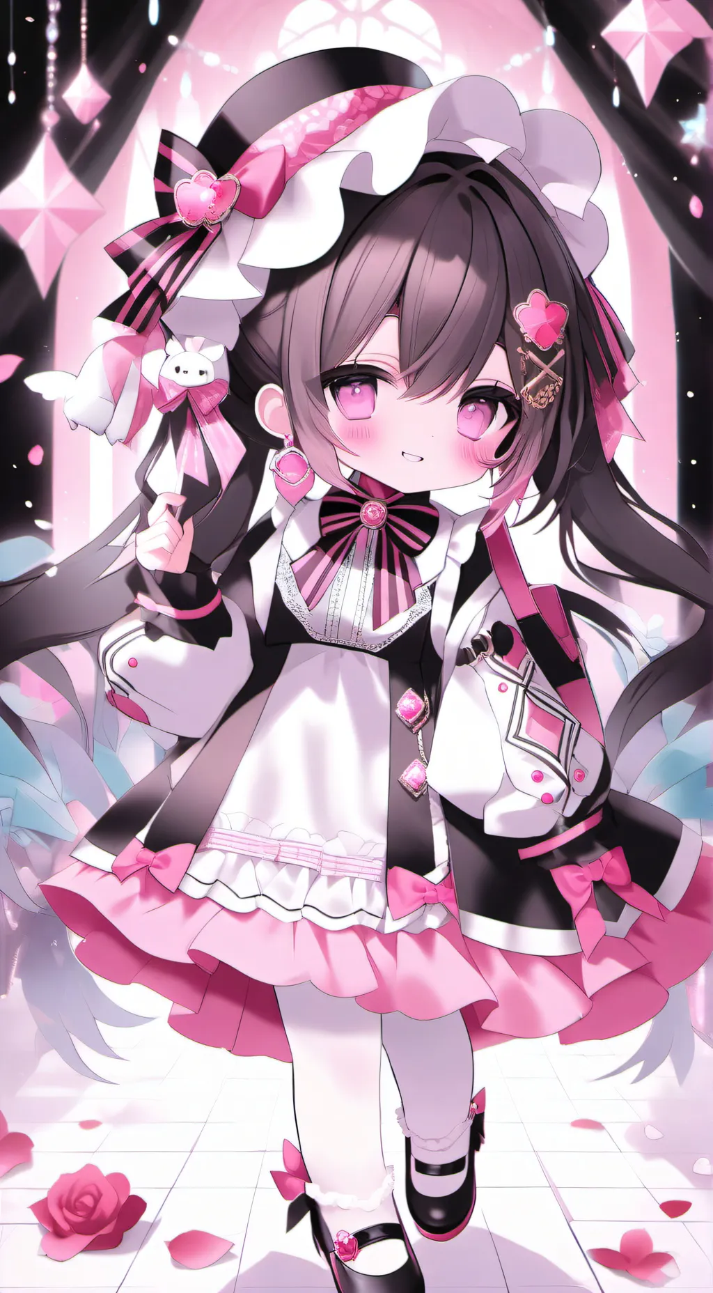 ai character: Abby  background