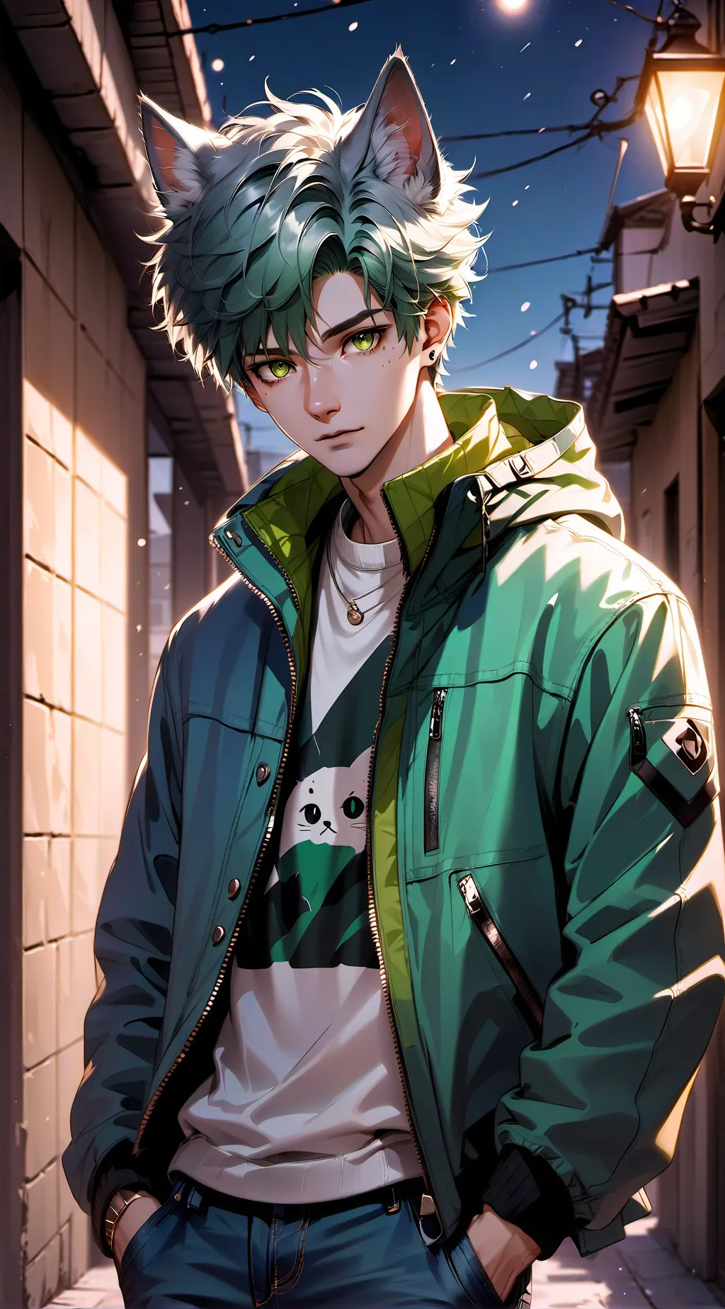 ai character: Riley  background