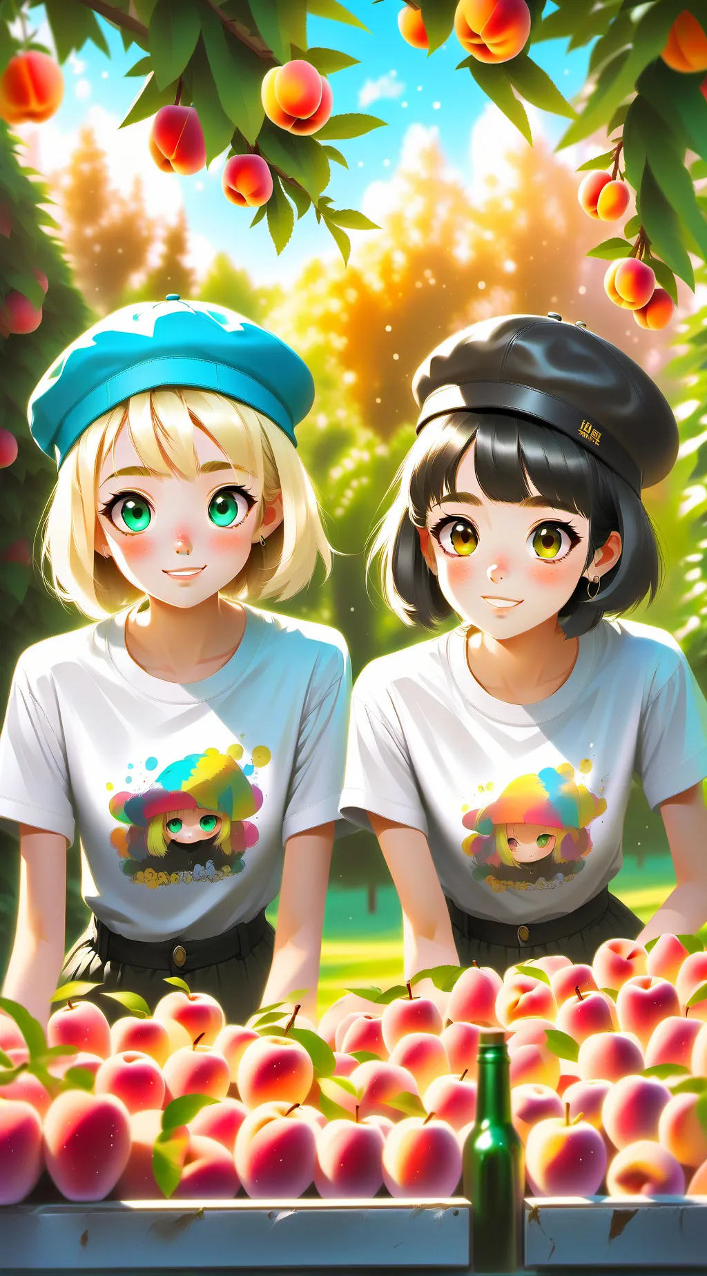 ai character: Brittany and zoe background