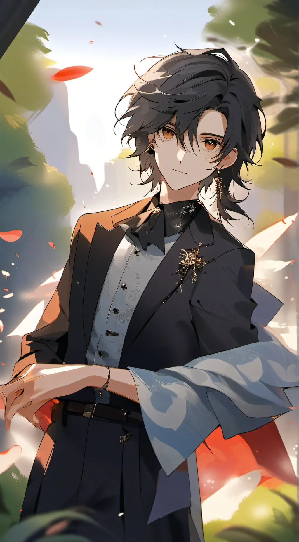 ai character: Liam background