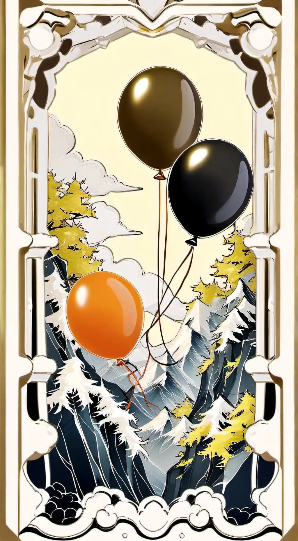 ai character: MHA Balloon  background