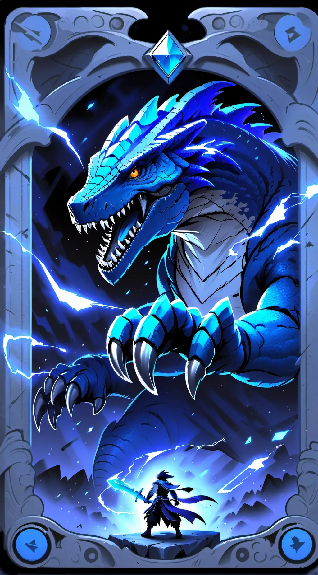 ai character: Kyron background