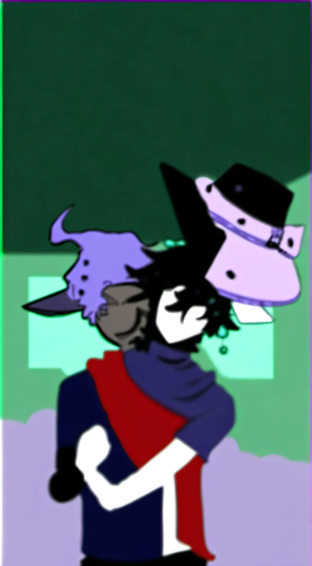 ai character: vanity two time background