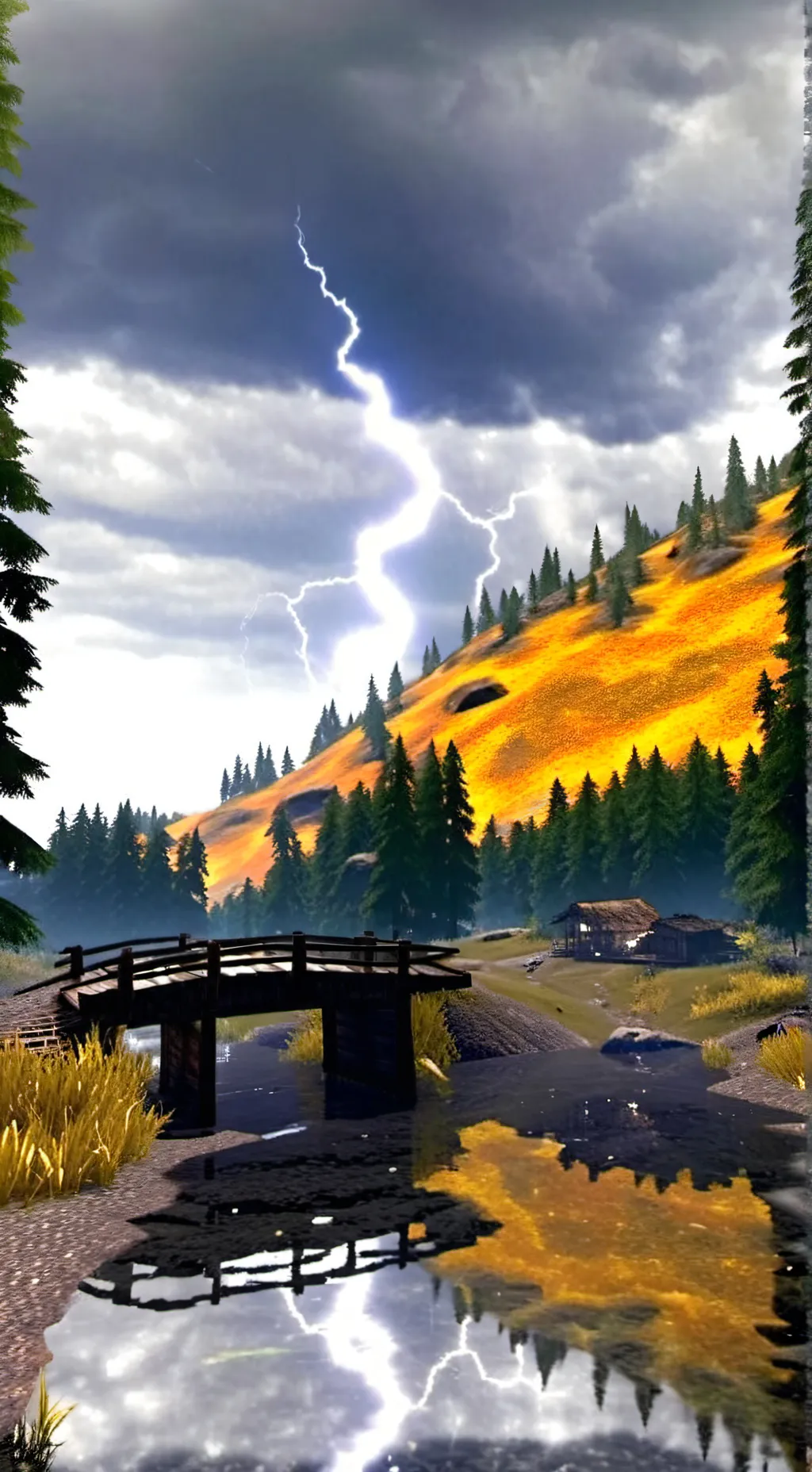 ai character: JJK Thunderstorm⛈️ background