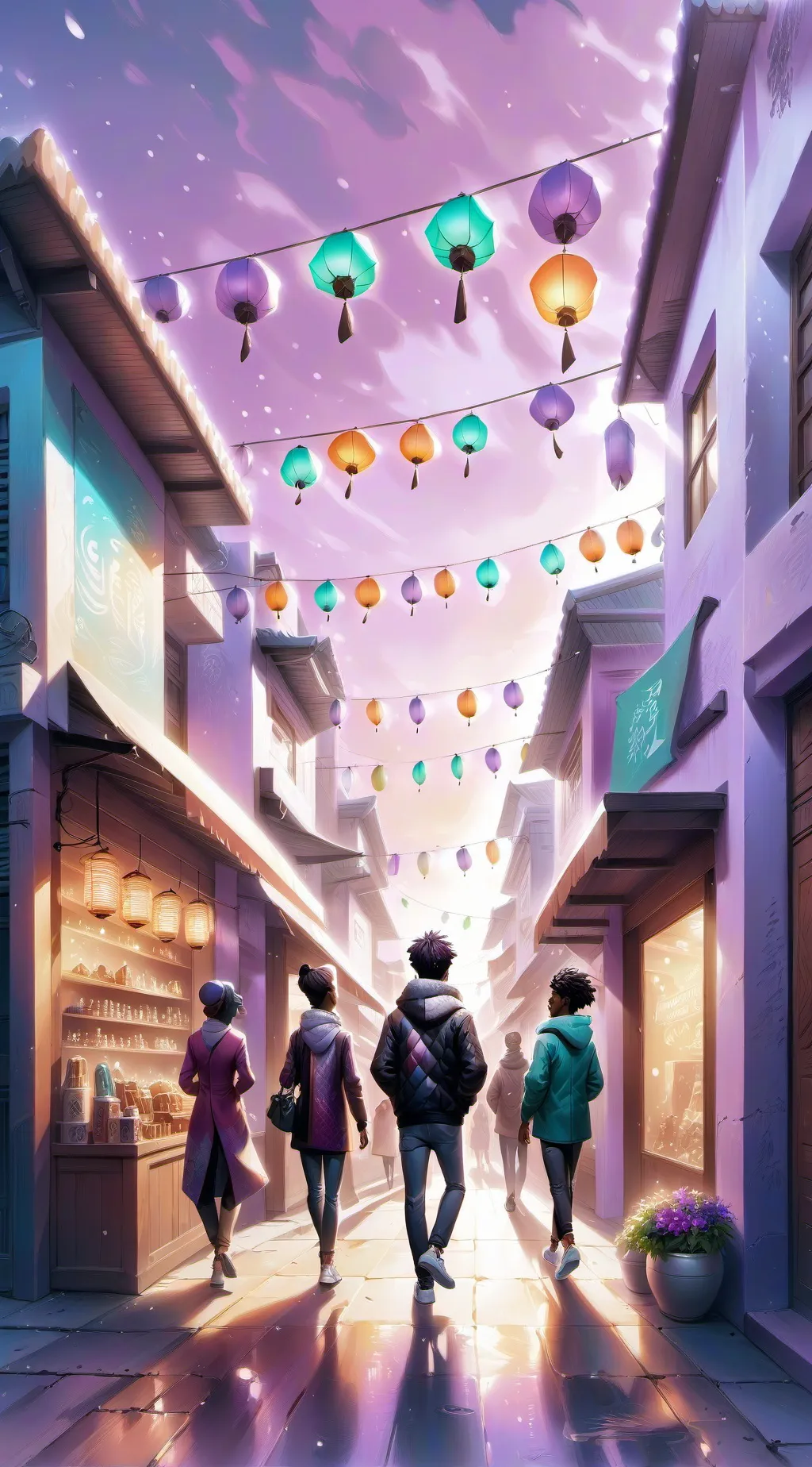 ai character: HANGOUT background