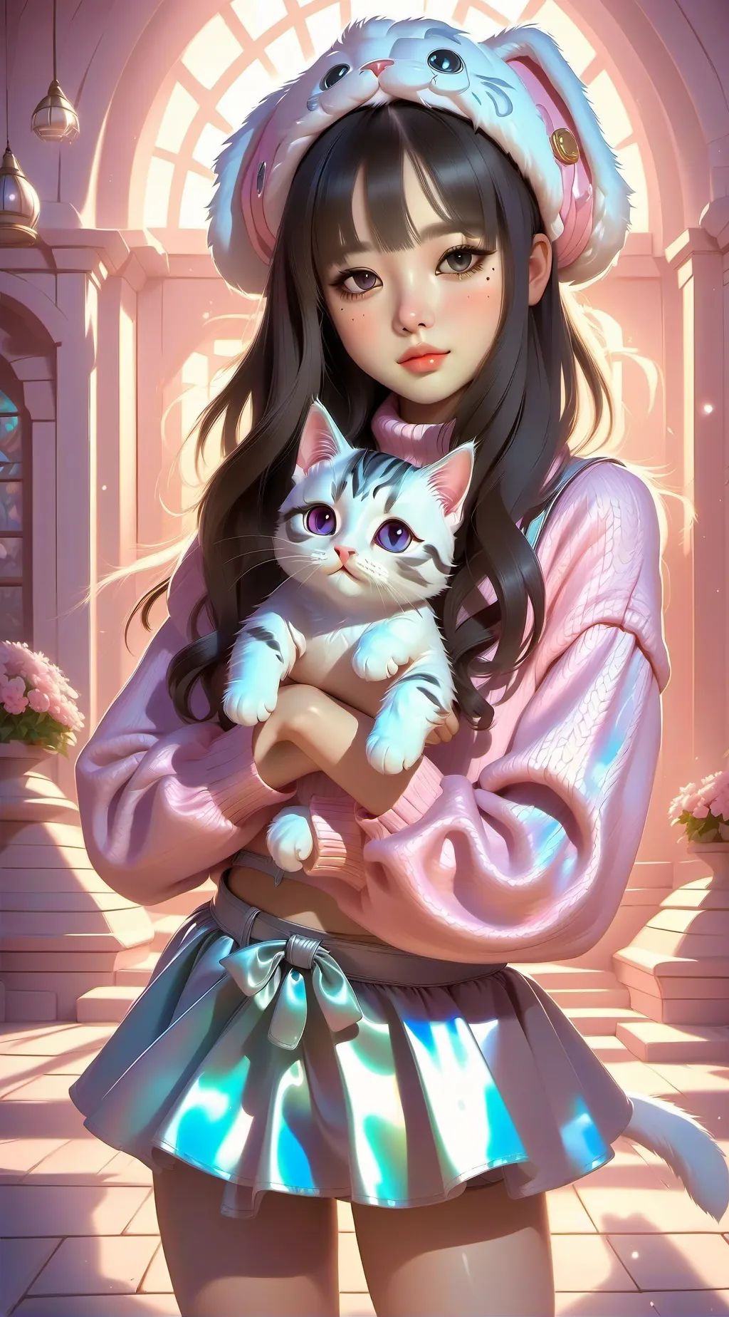 ai character: Lily background