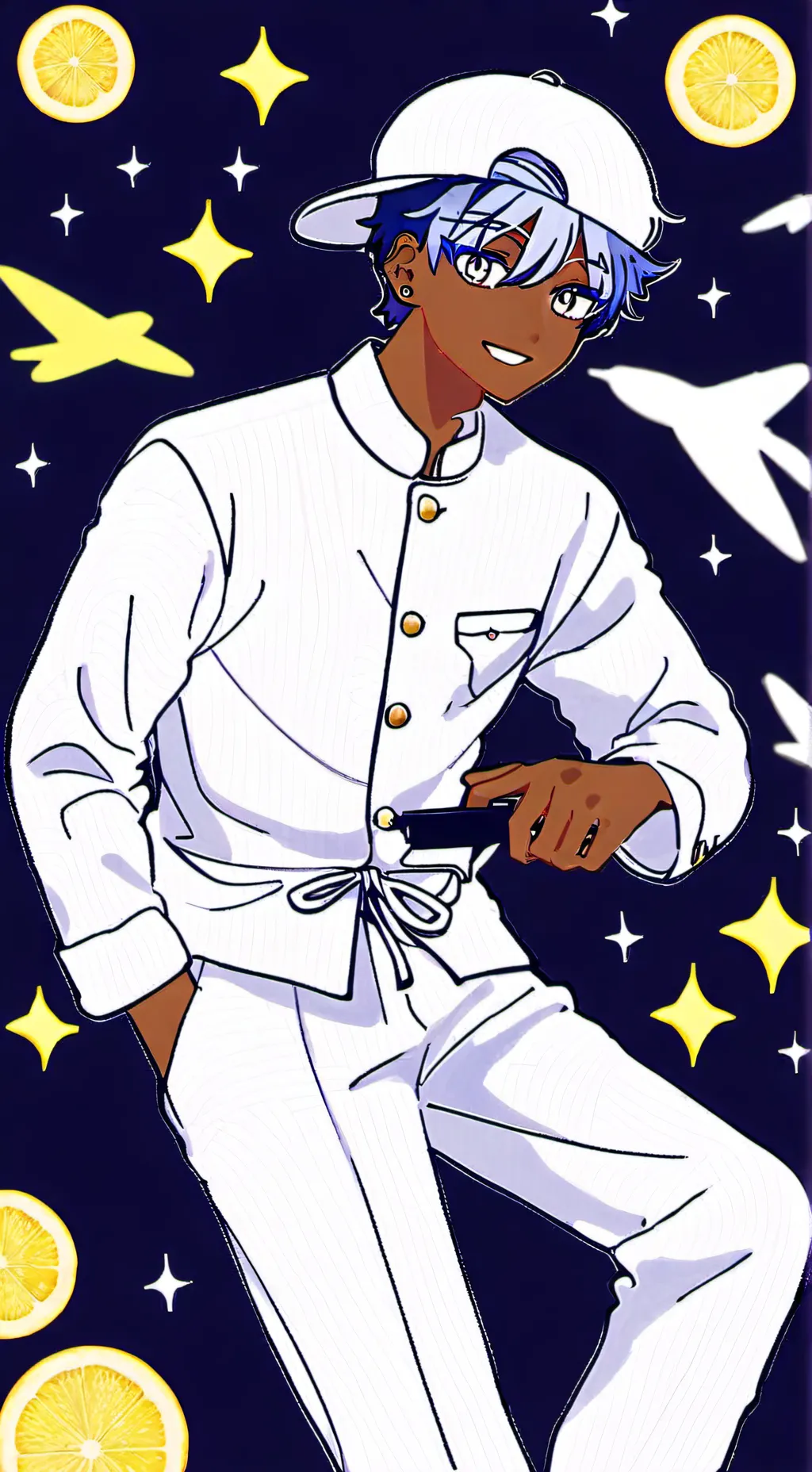 ai character: Astro  background