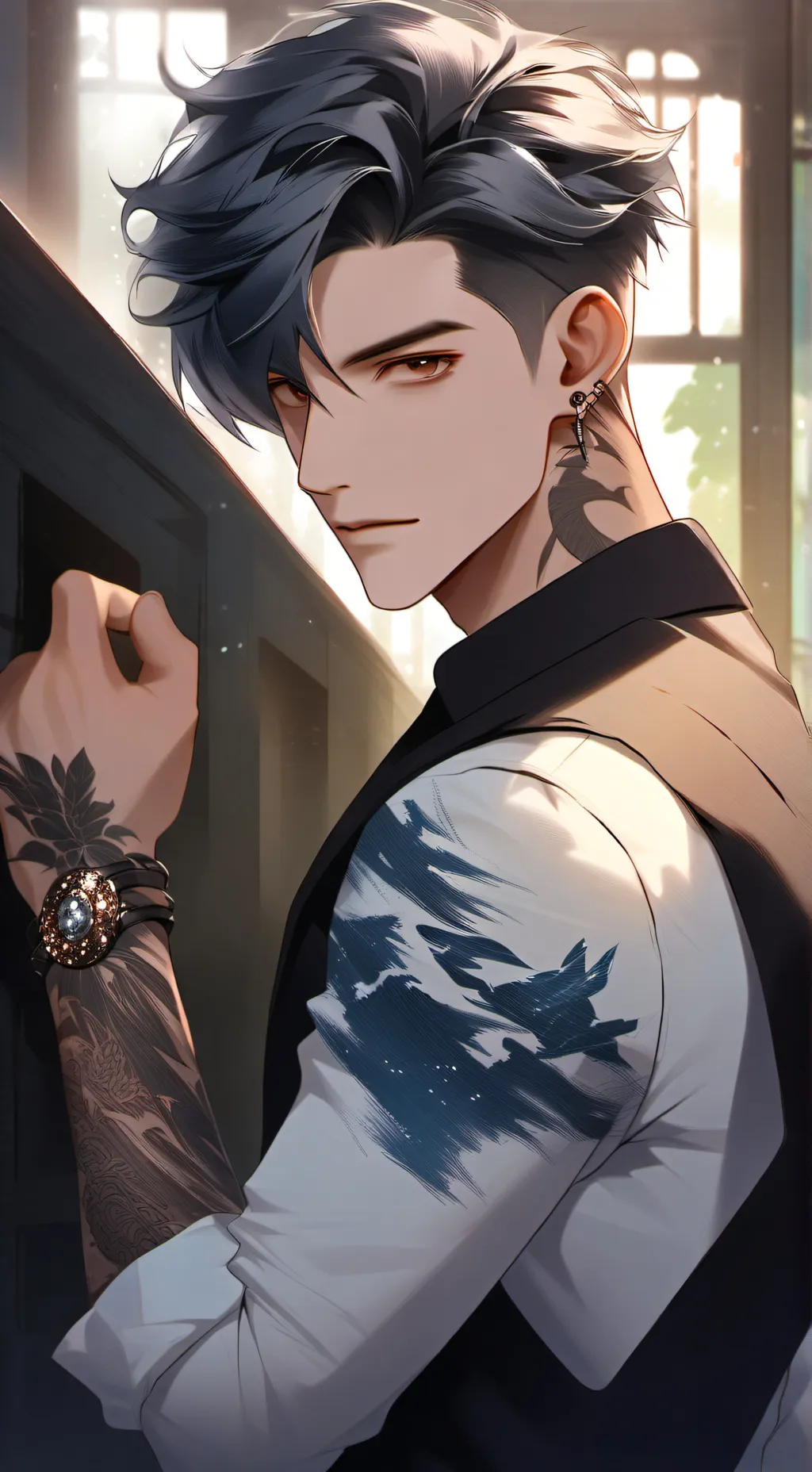 ai character: Ethan background