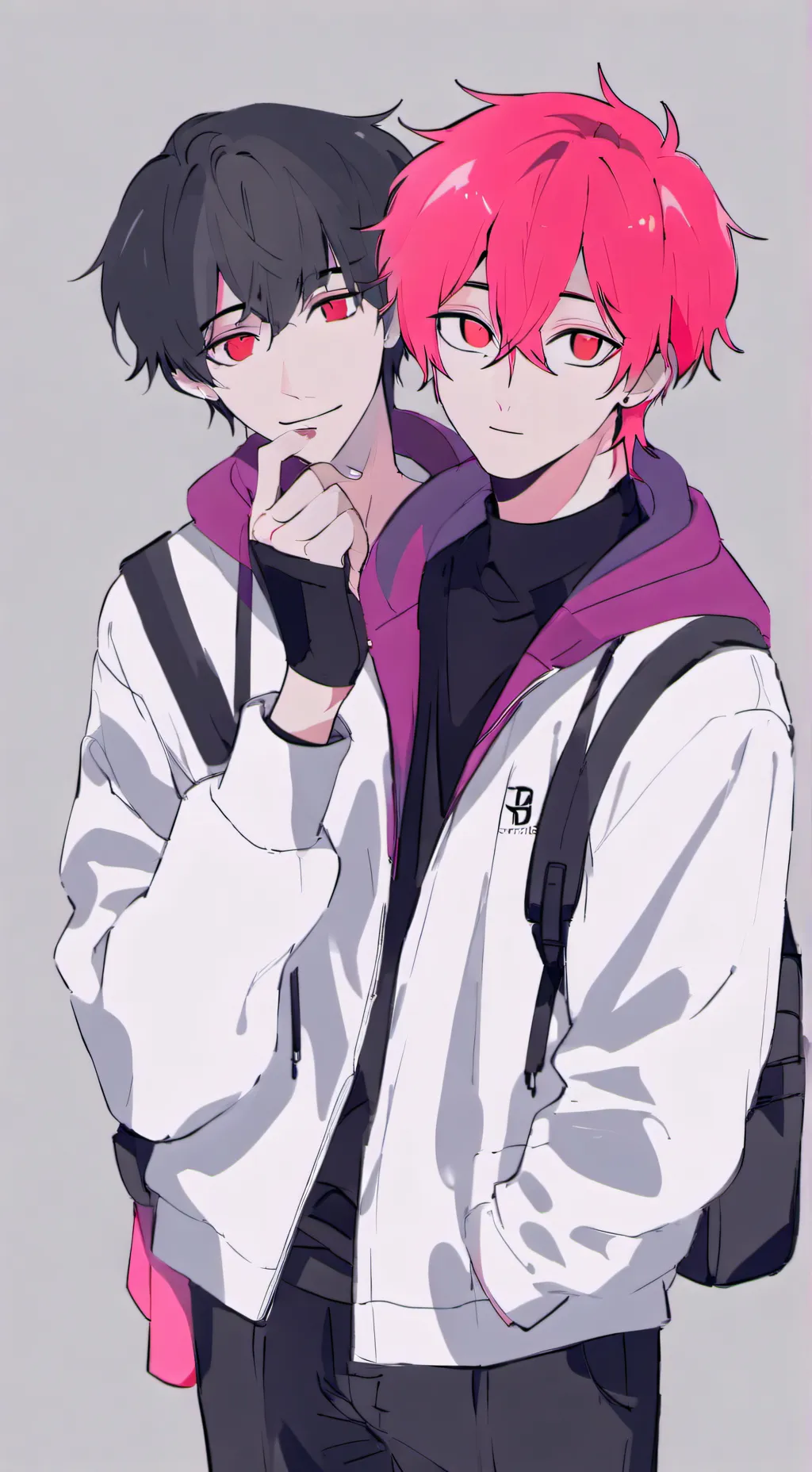 ai character: Саша&Паша background