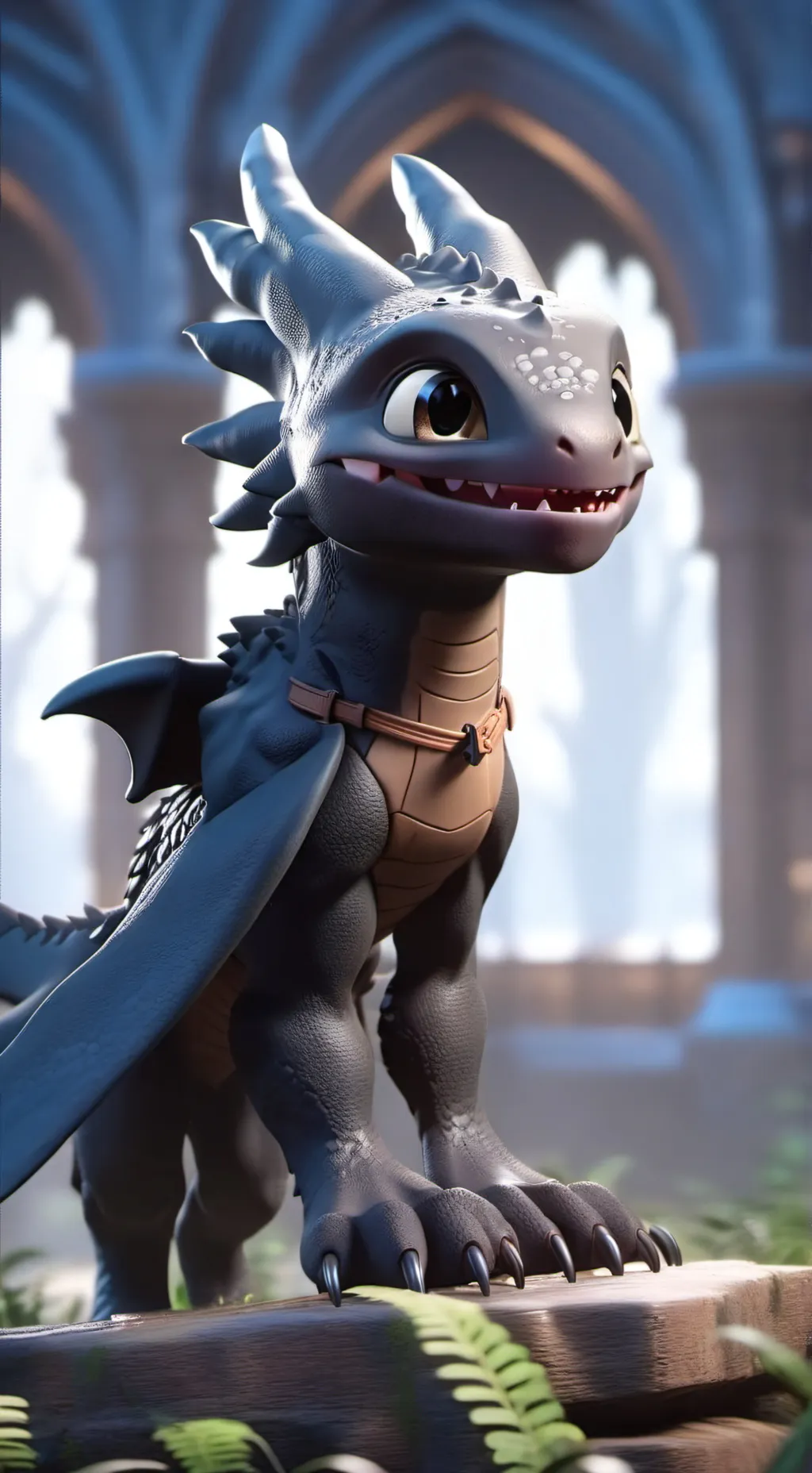 ai character: toothless background