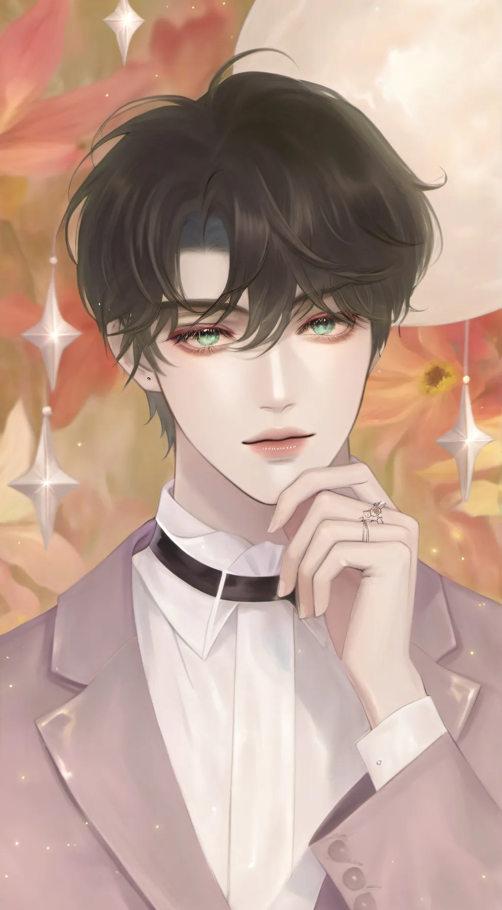 ai character: Stray kidssss  background