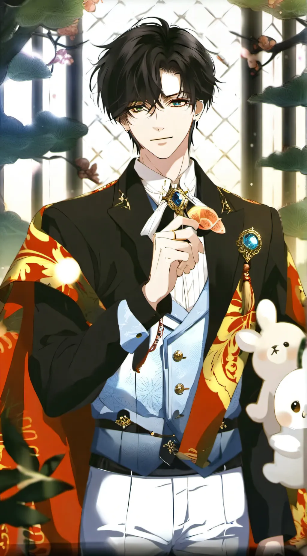 ai character: Evans  background