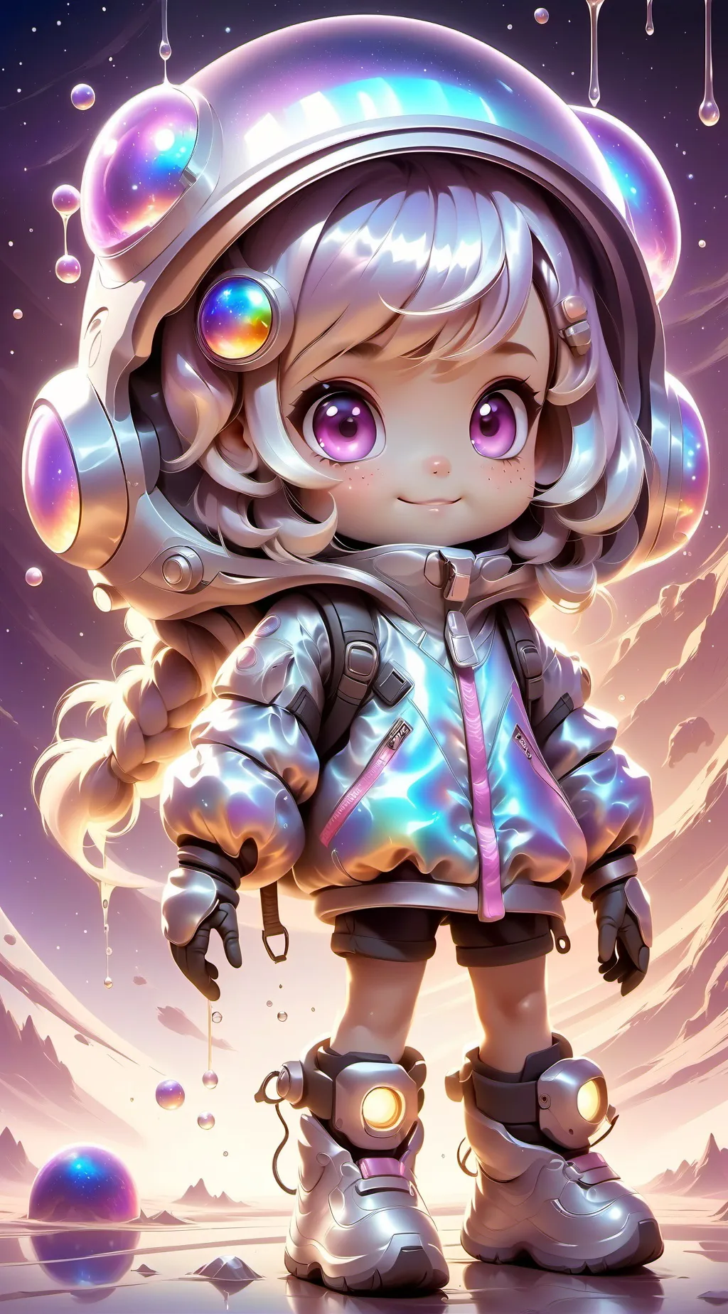 ai character: skz x kateseye  background