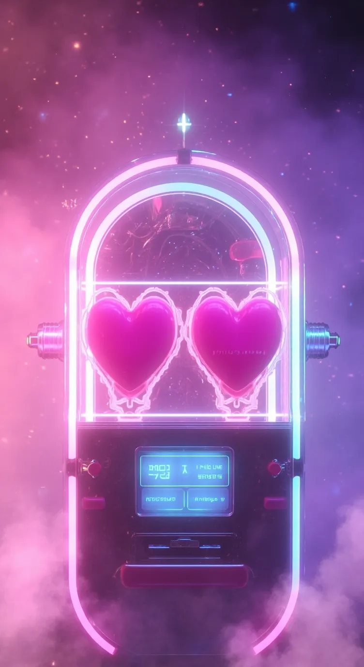 ai character: Love test!!  background