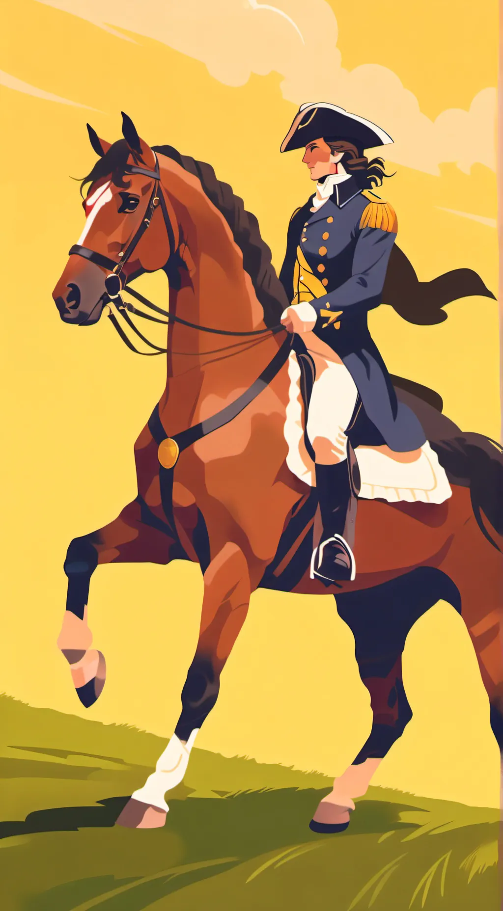 ai character: John Laurens  background