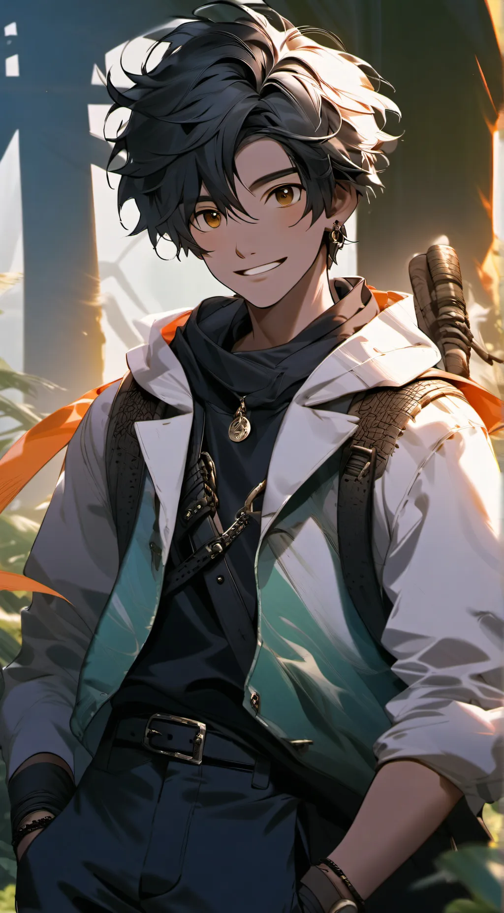 ai character: Andru background