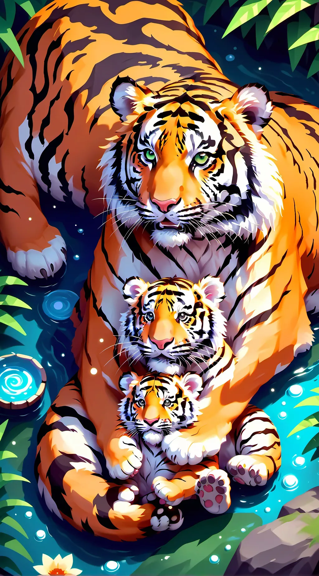 ai character: tiger mother background