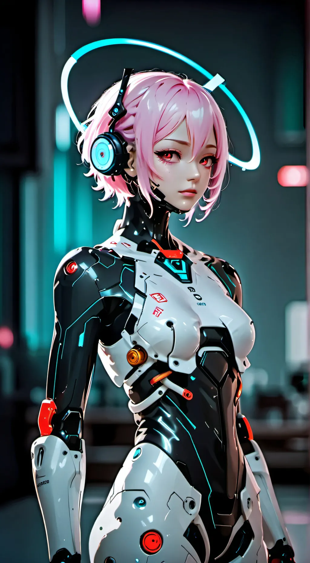 ai character: Lumen background