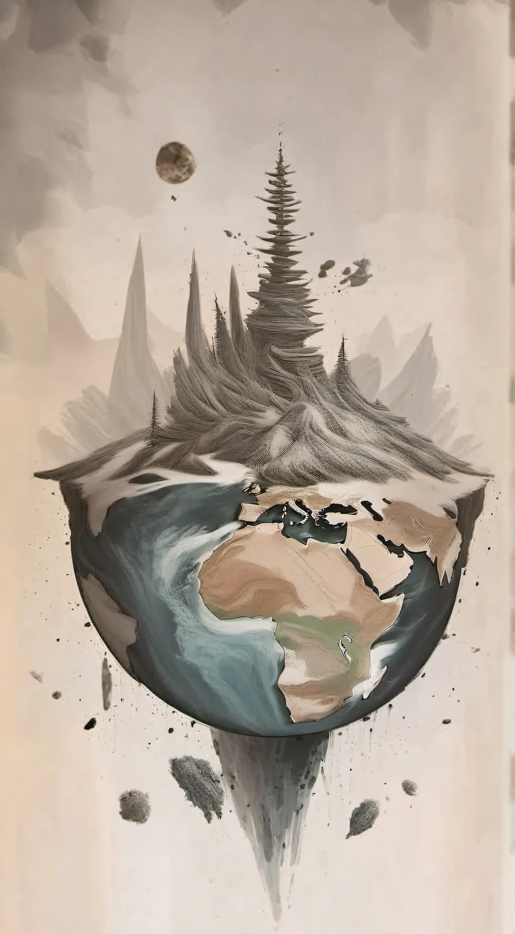 ai character: World. background