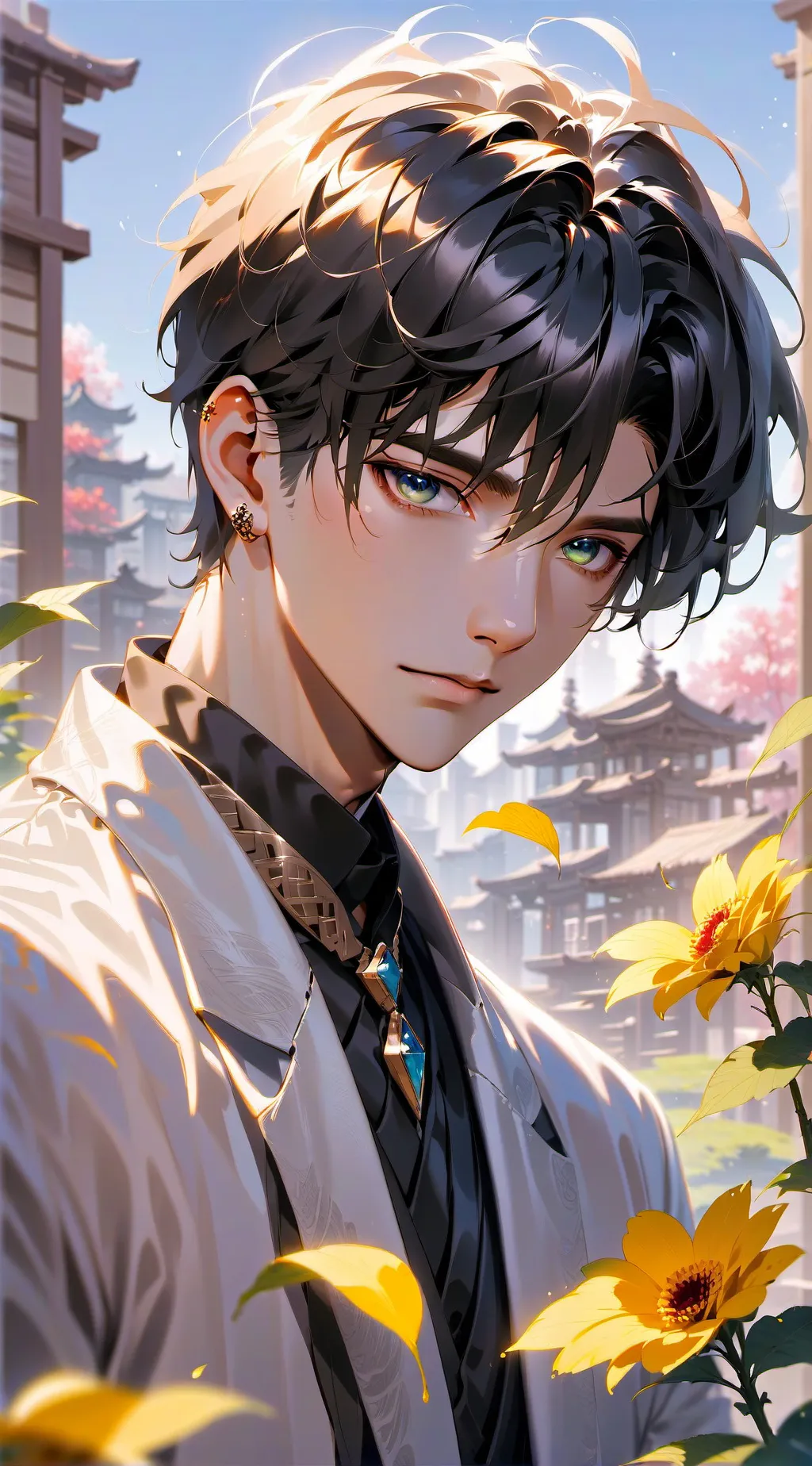 ai character: Alexis  background