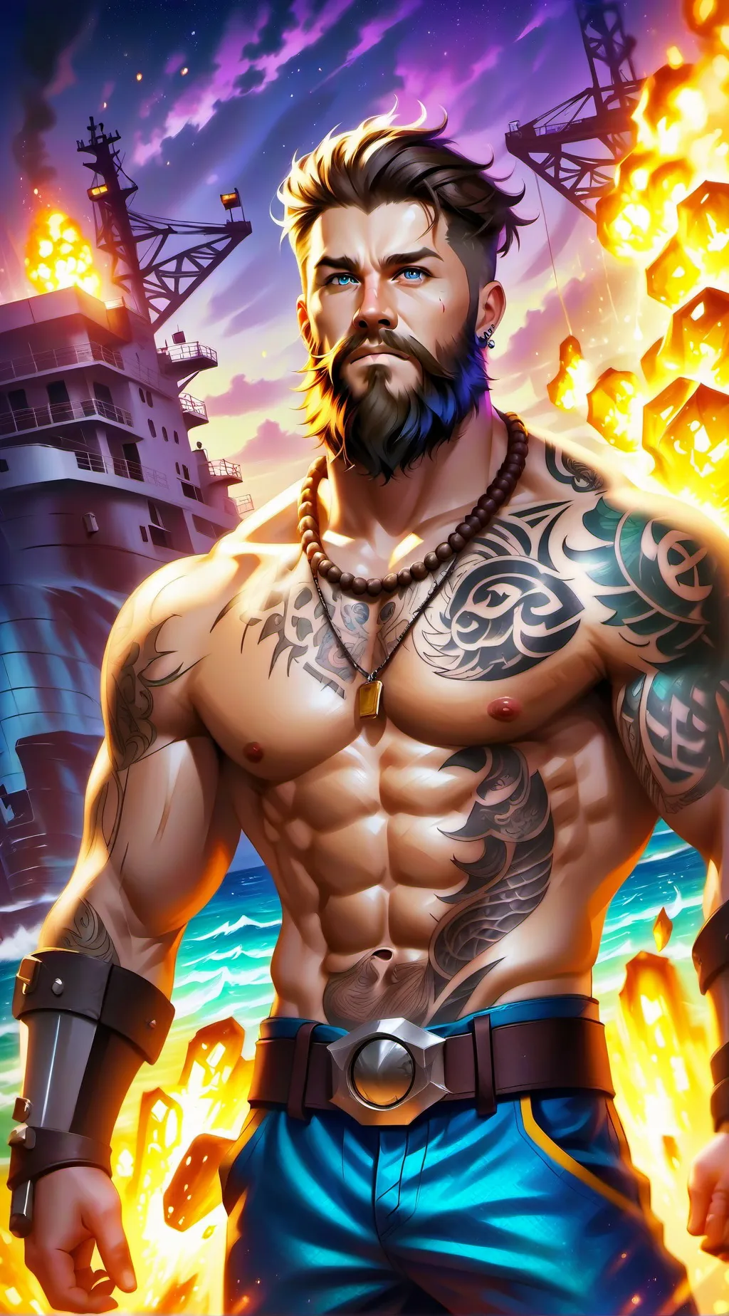 ai character: Shane background