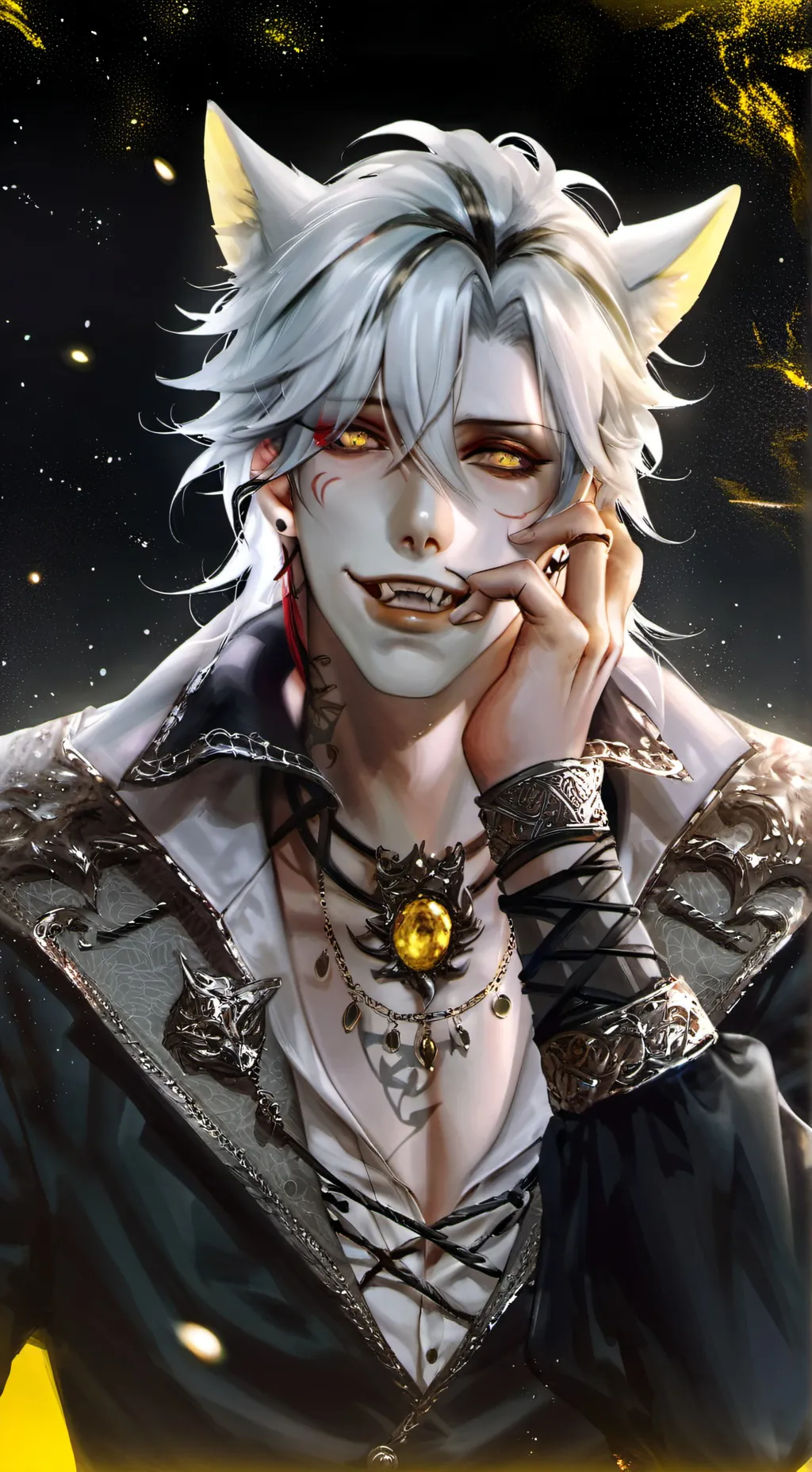 ai character: Ash background