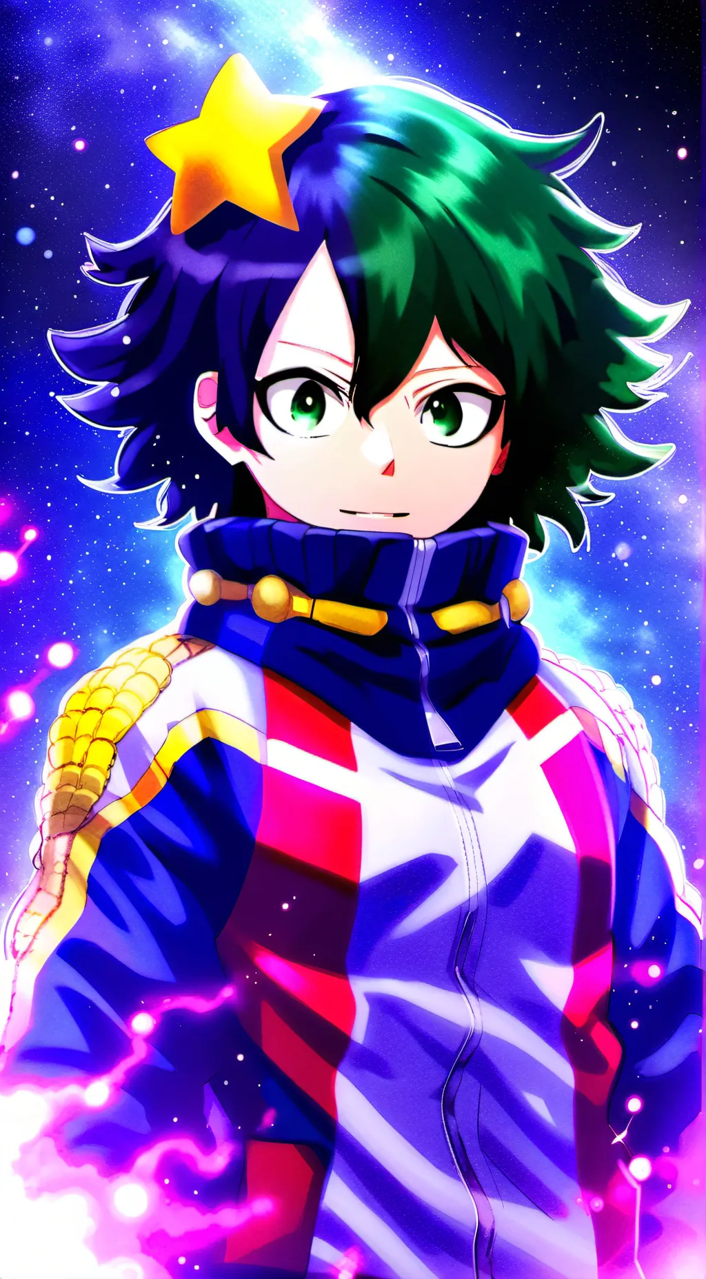 ai character: Mha Lone Hero Rp background