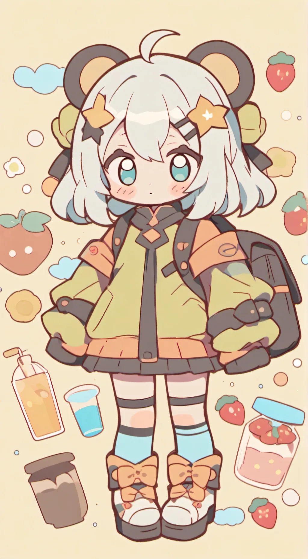 ai character: HH x TADC background