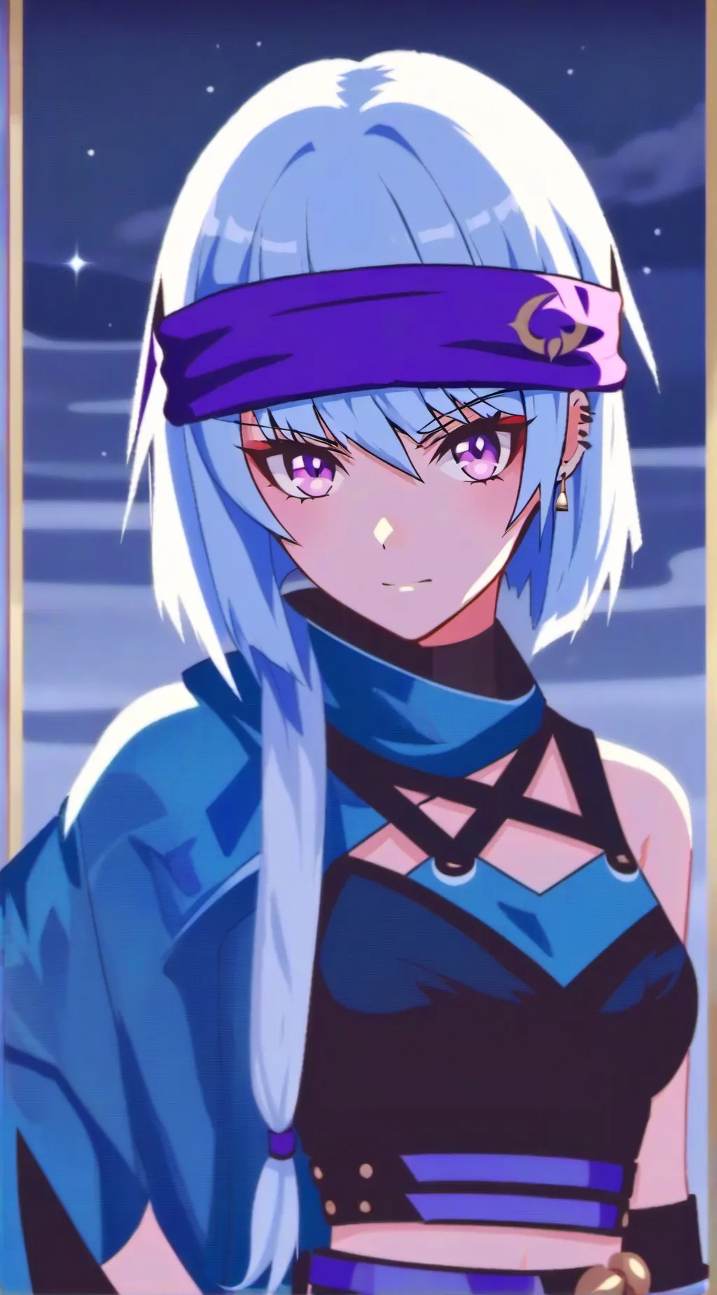 ai character: Ayame Kurotsuki background