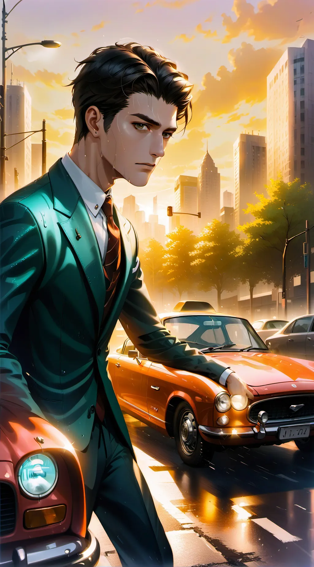 ai character: Karma Akabane background