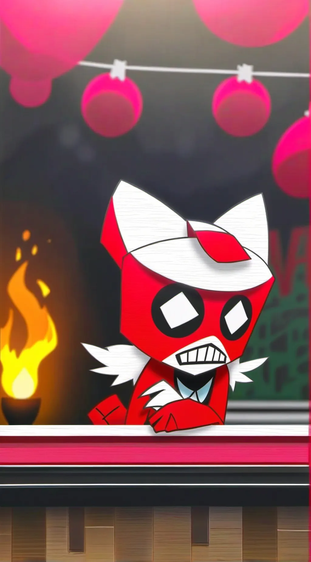 ai character: hh tickle war background