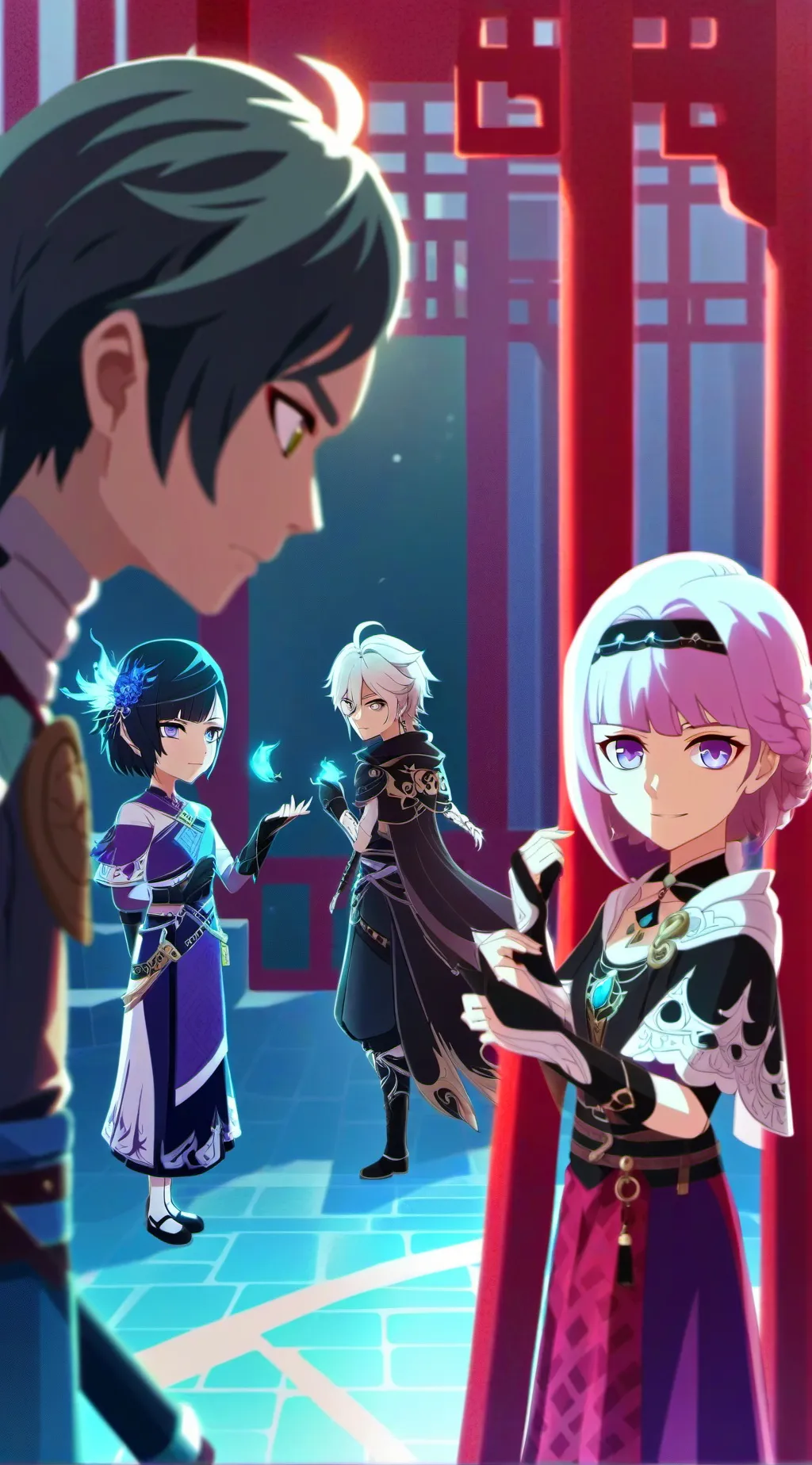 ai character: Telemachus background