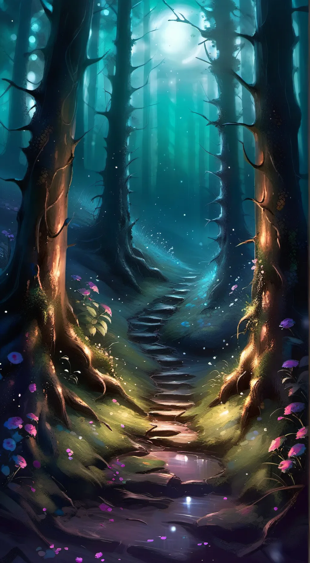 ai character: tadc infected  background