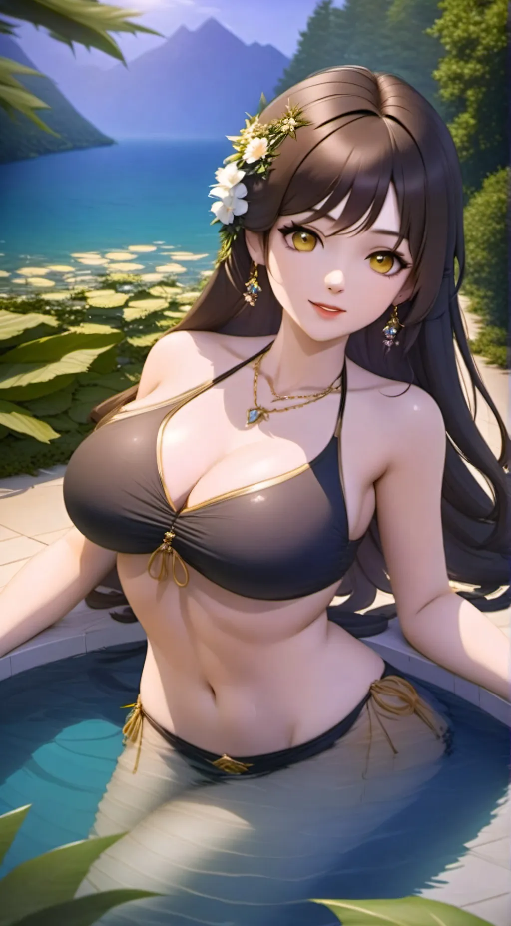 ai character: Elara background