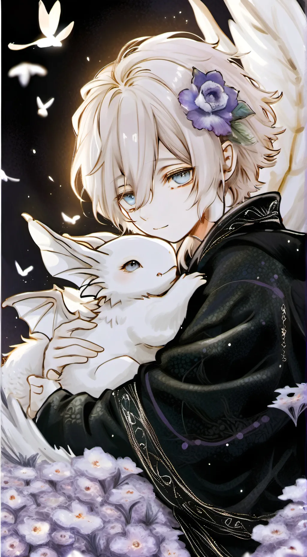 ai character: Dragon Rpg background