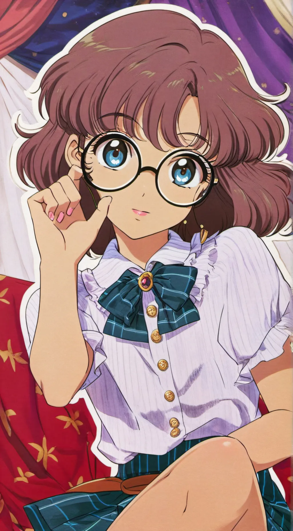 ai character: Cynthia Sae  background