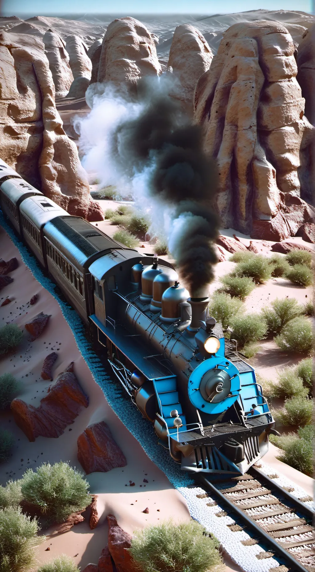 ai character: kny x dead rails background