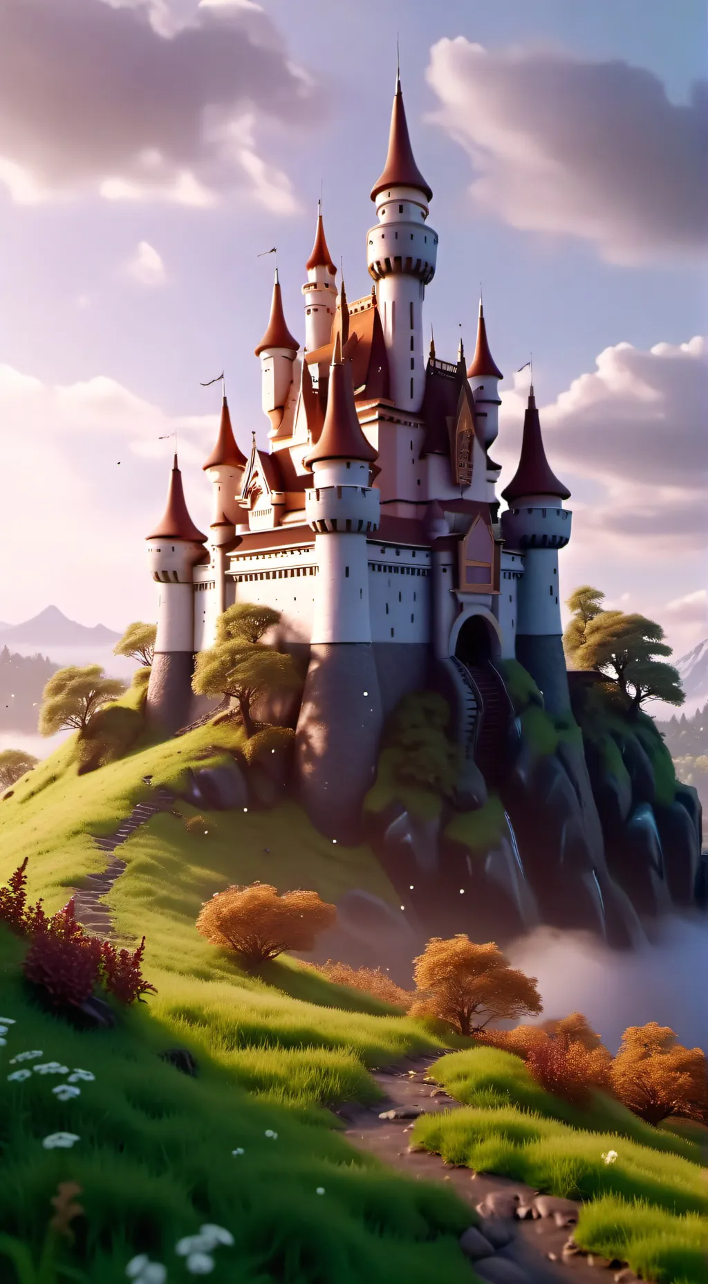 ai character: HOGWARTS❤️💛💚💙 background