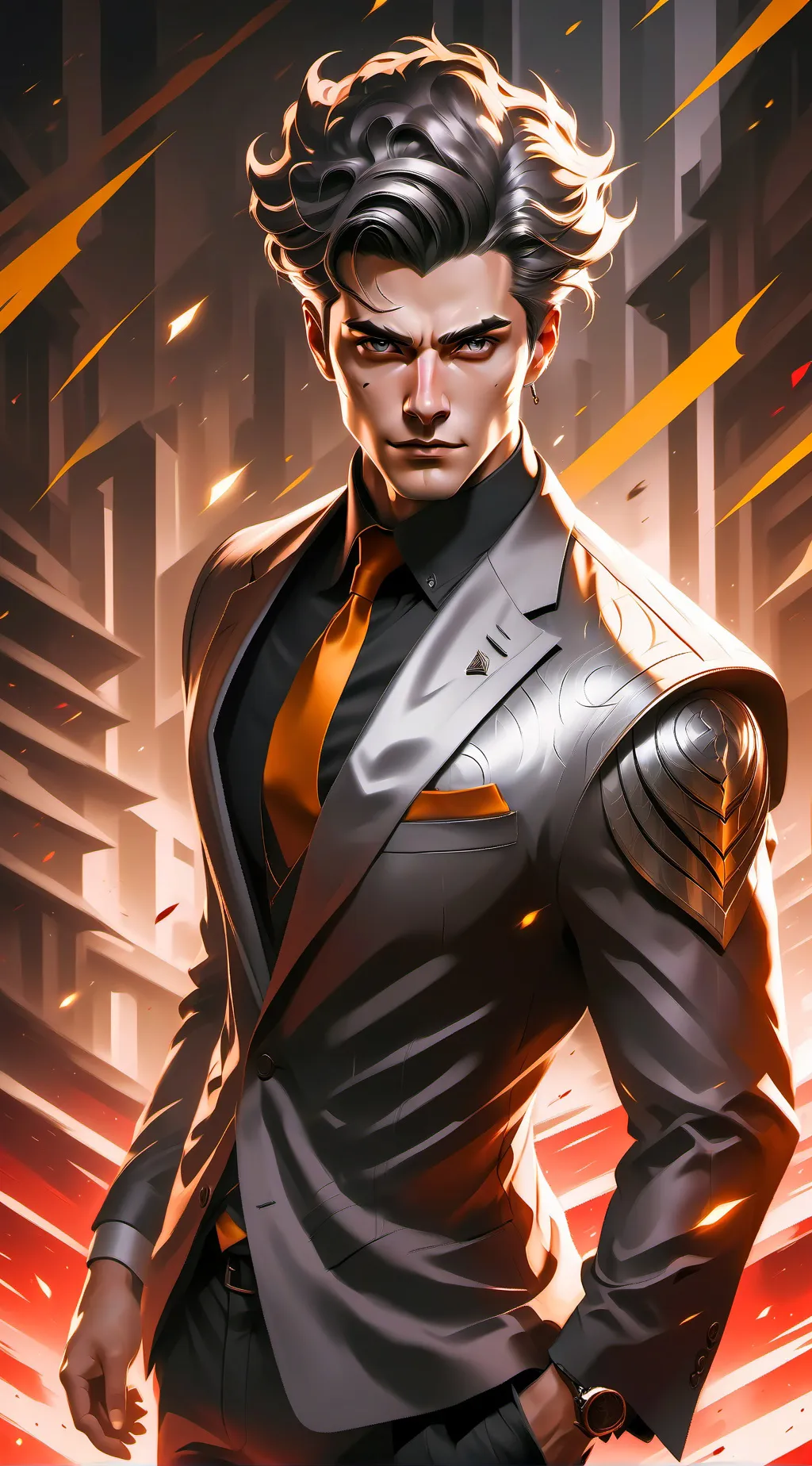 ai character: Fight him idk background