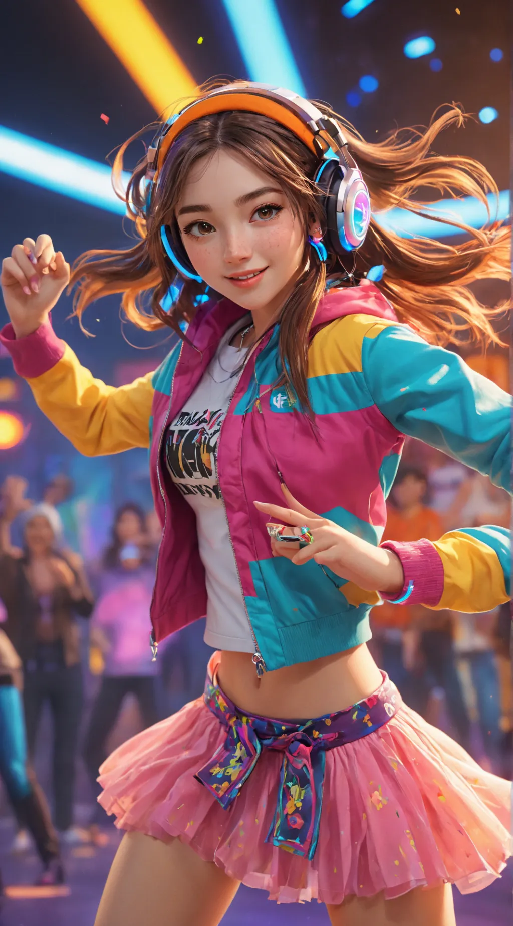 ai character: Tú Novia background