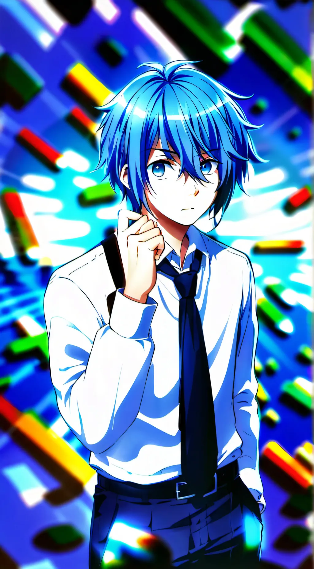 ai character: School Time Thief background