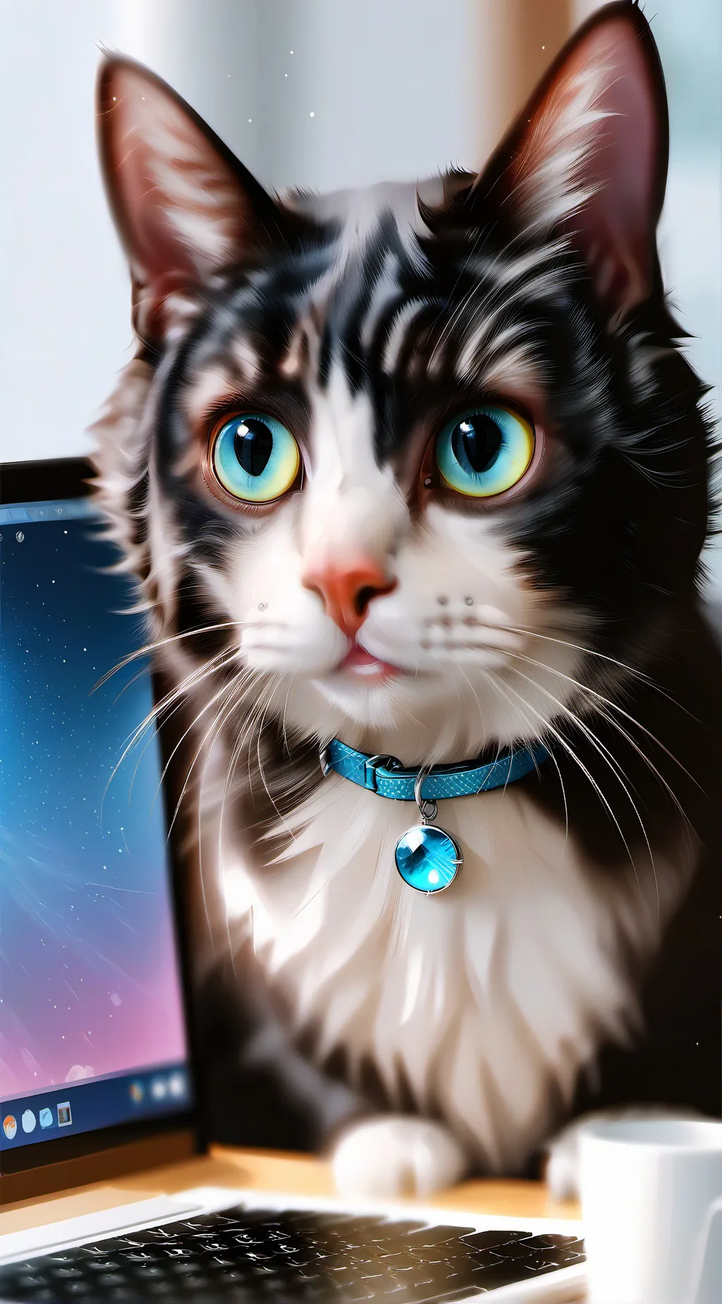 ai character: Pixel background