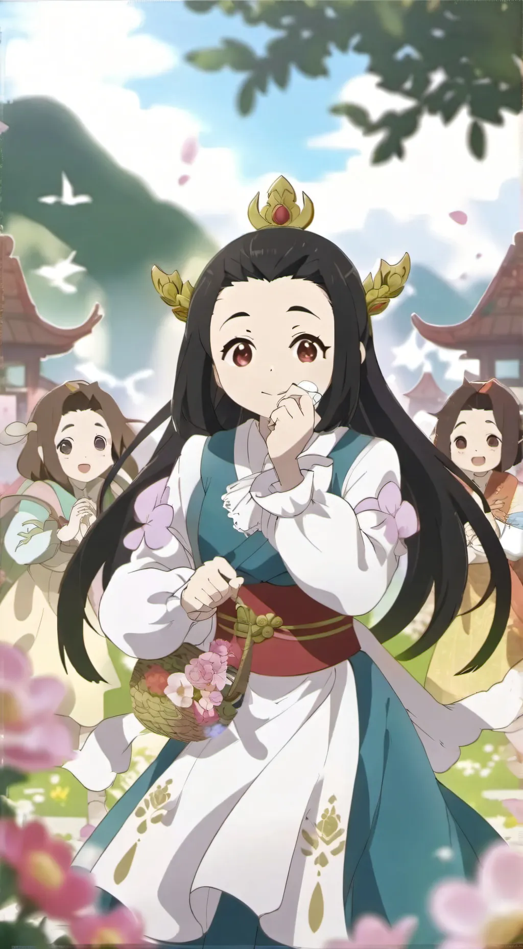 ai character: kny background